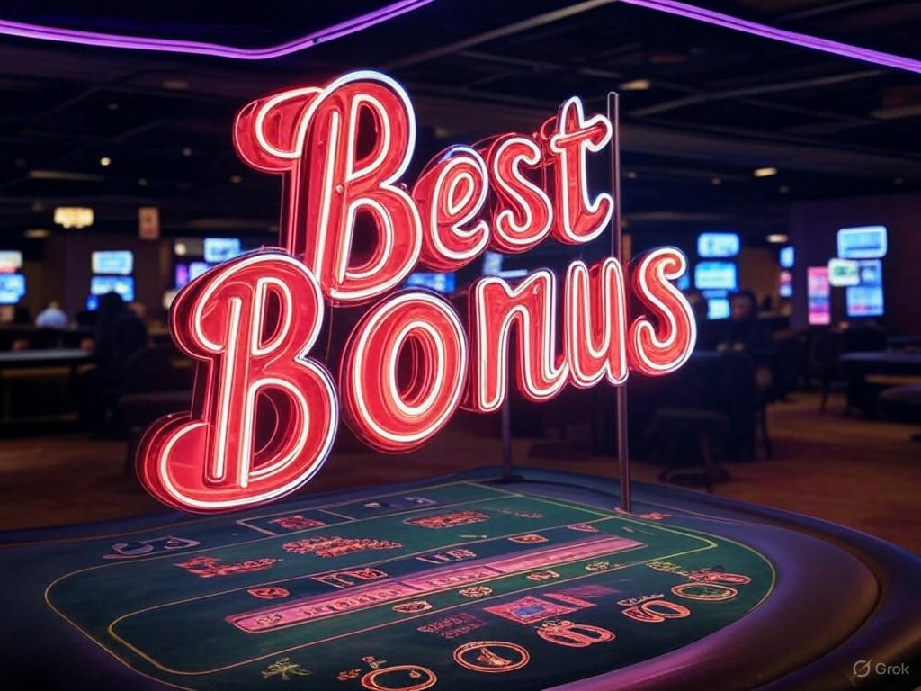 Dapatkan bonus casino online terbaik dan tingkatkan peluang kemenangan Anda.
